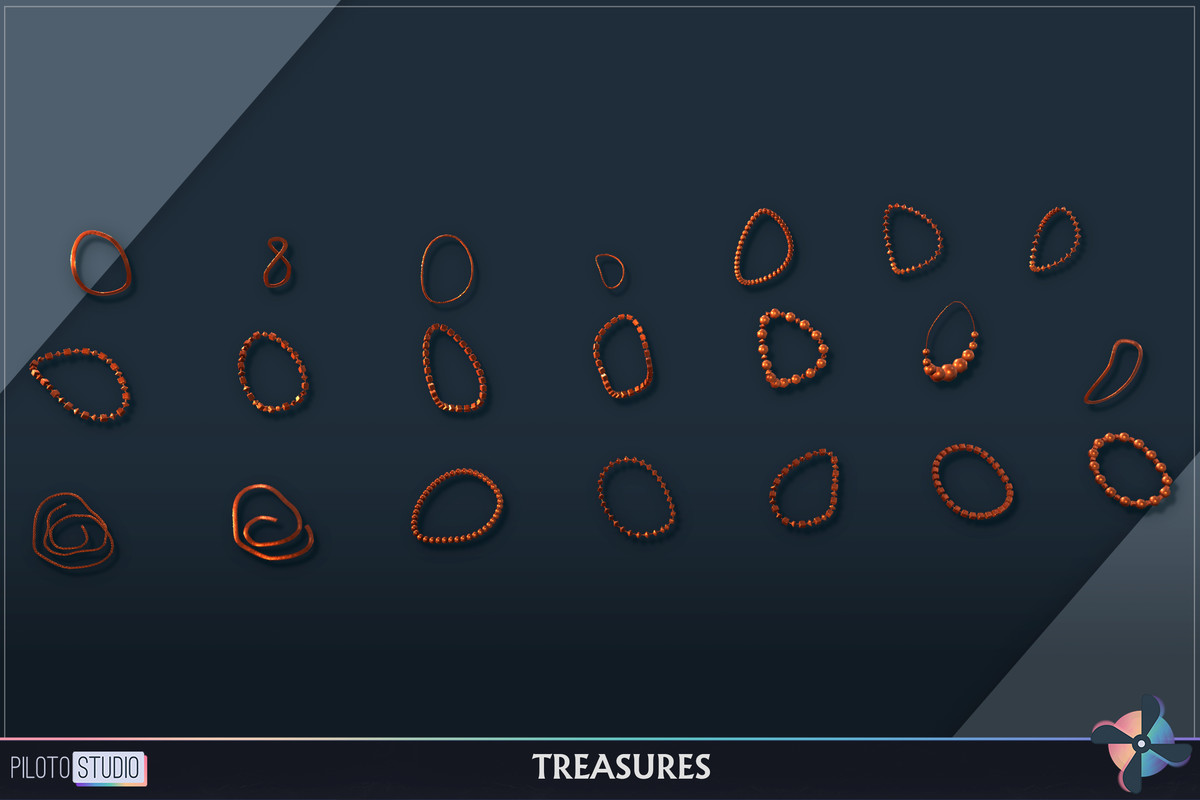 Stylized Treasures Megapack - Chests, Crystals, Gold, Silver, Copper