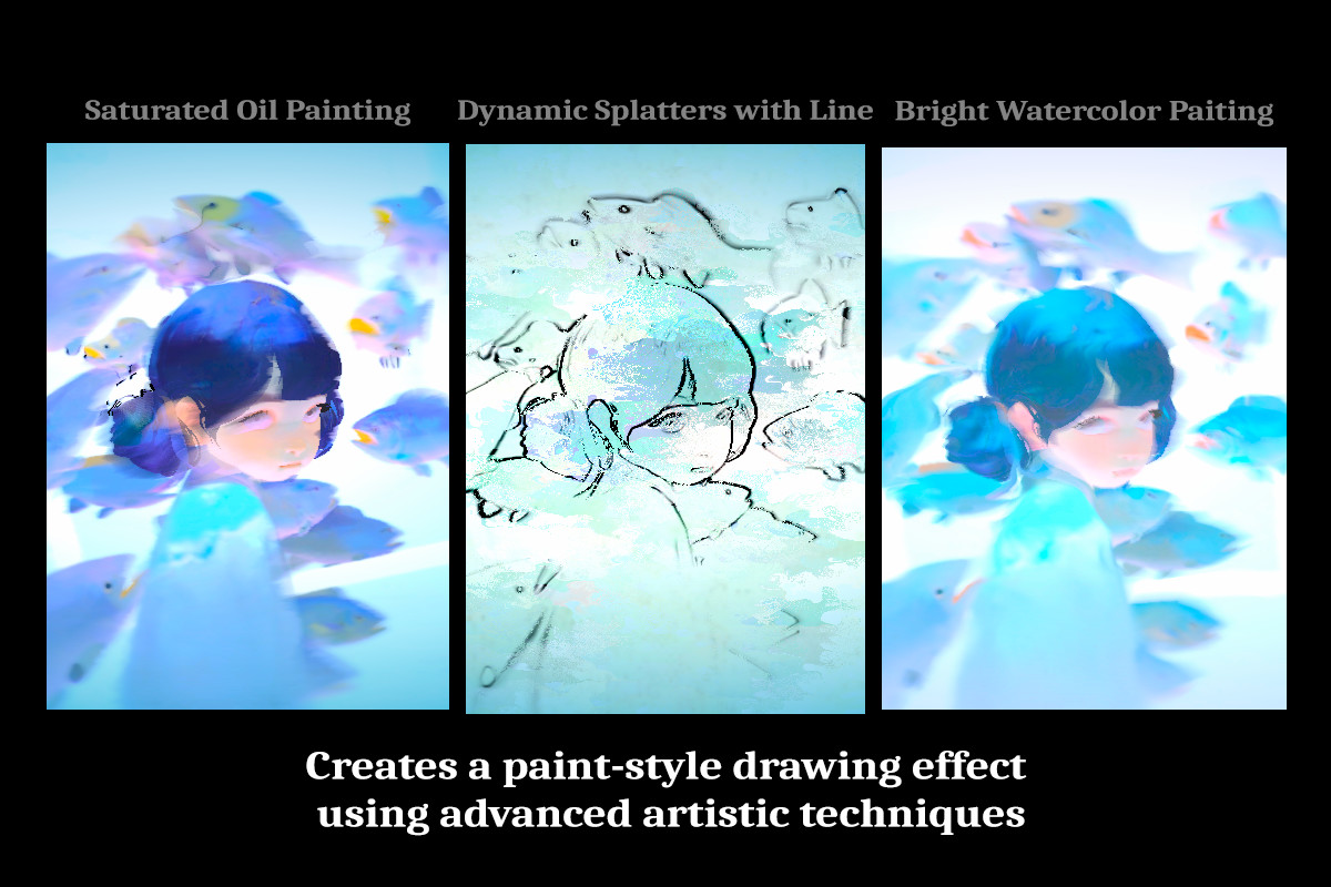 Watercolor - Art Painting Stilization Effect