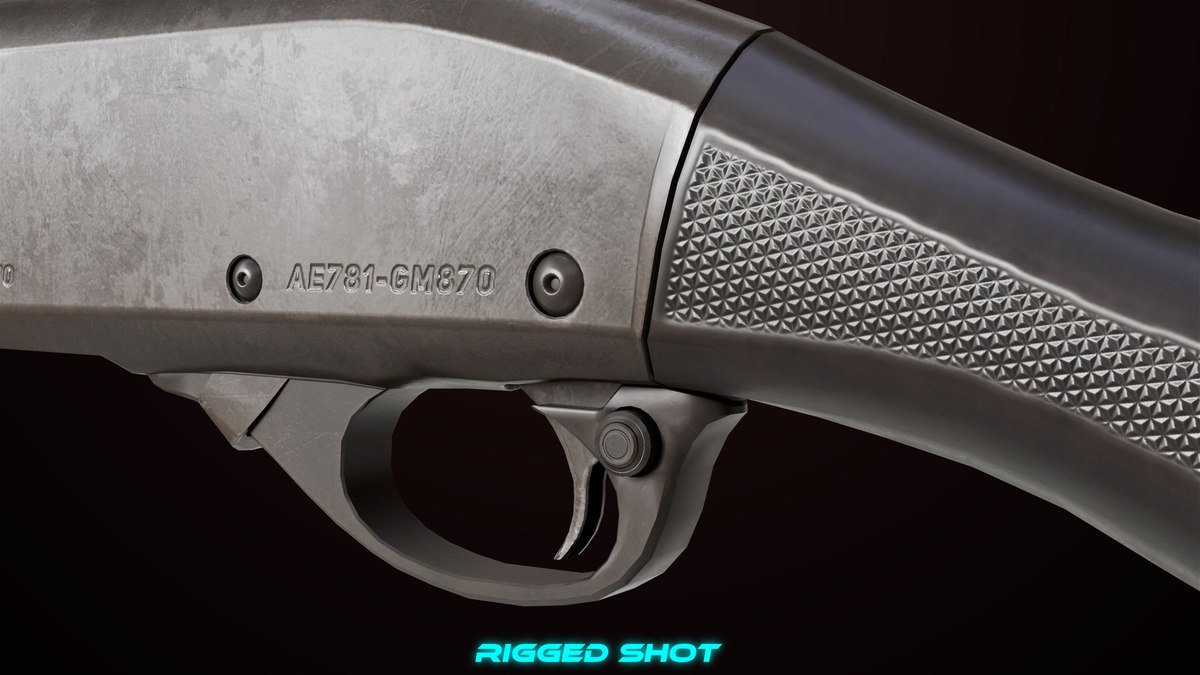 Shotgun Collection 01 URP HDRP Textures