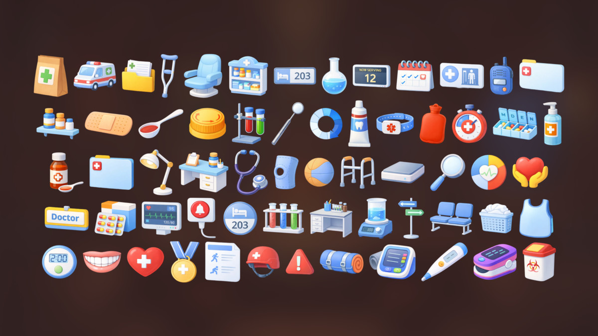Hospital & Medical Game Asset Pack for Management, Care and Simulation Gameplay