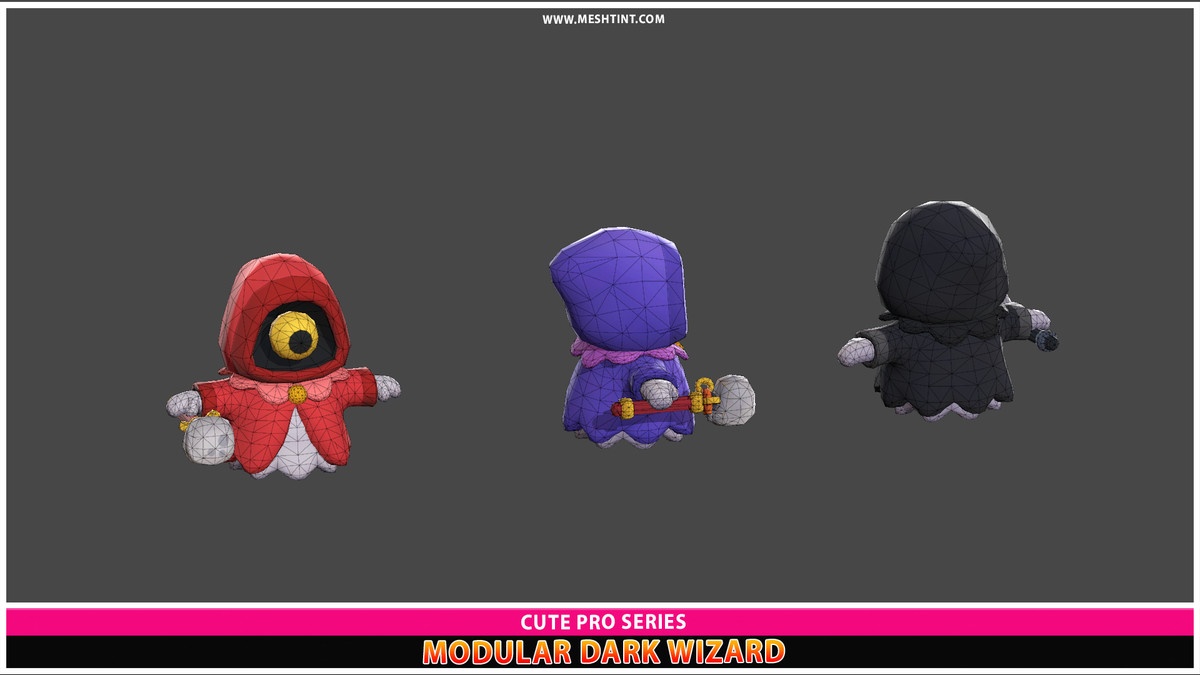 Monsters Ultimate Pack 11 Cute Pro Series