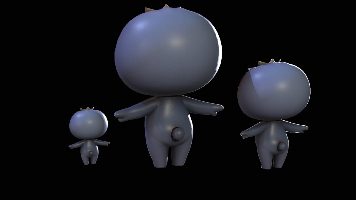 Chibi Fruit Blueberry