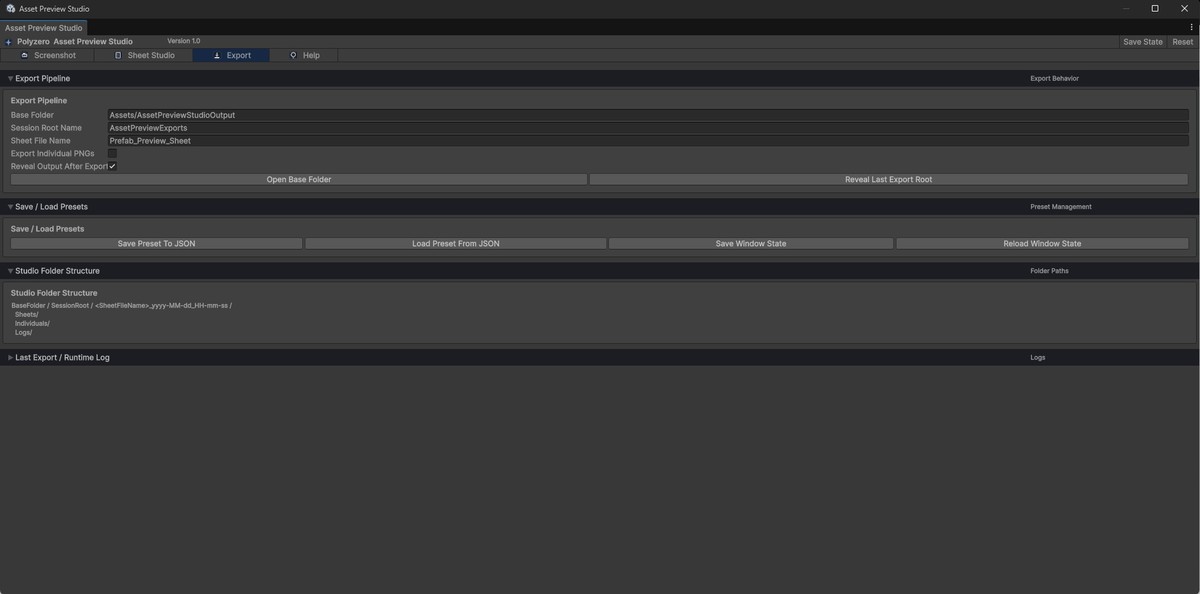Free - Asset Preview Studio