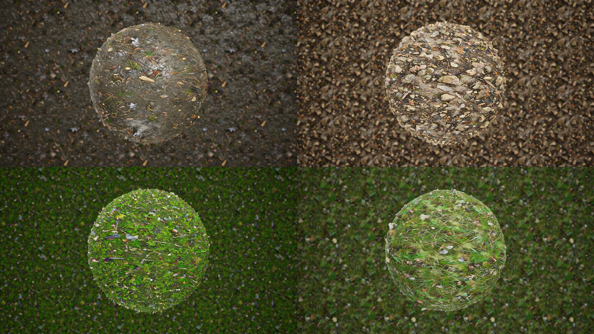 Realistic Materials - Forest Ground 2