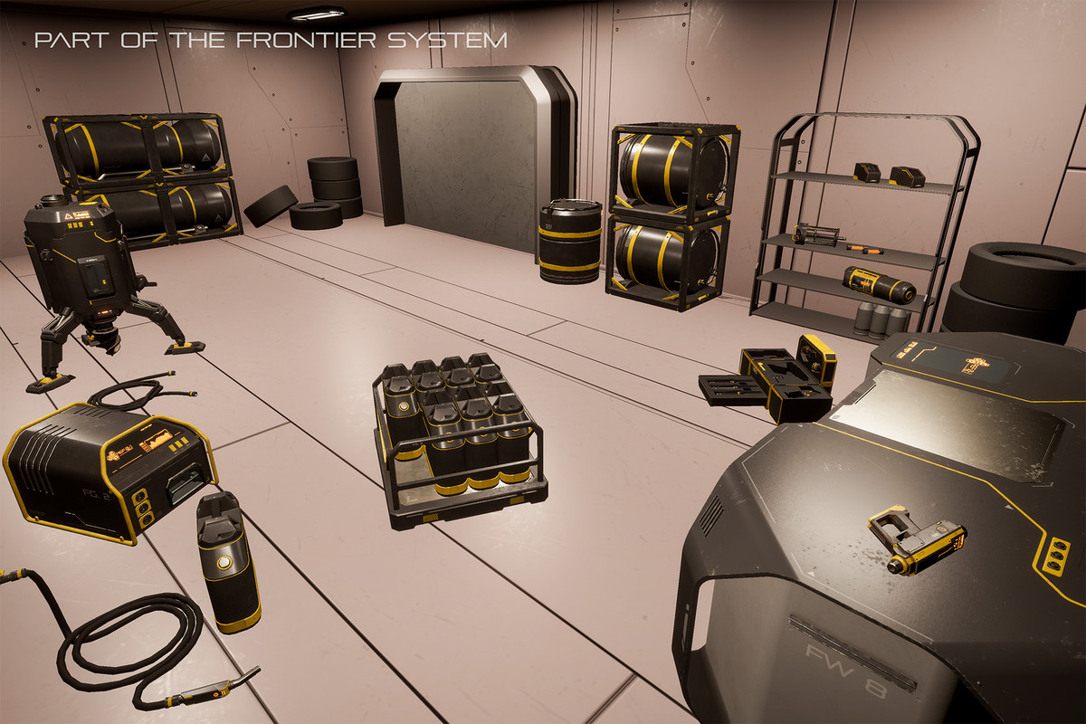Frontier - Sci-Fi Fuel Storage & Supply