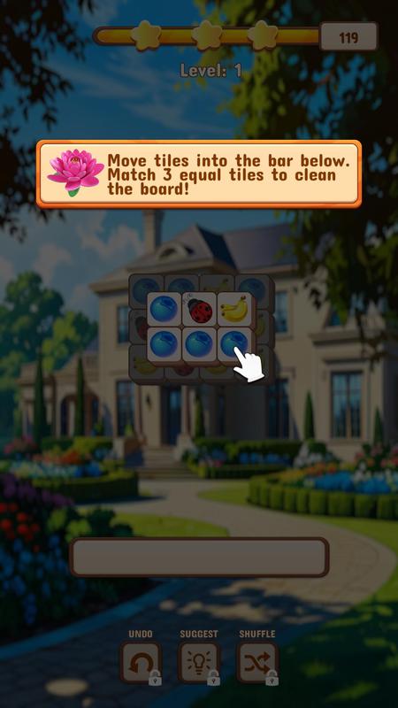 Match 3-Tiles Game template