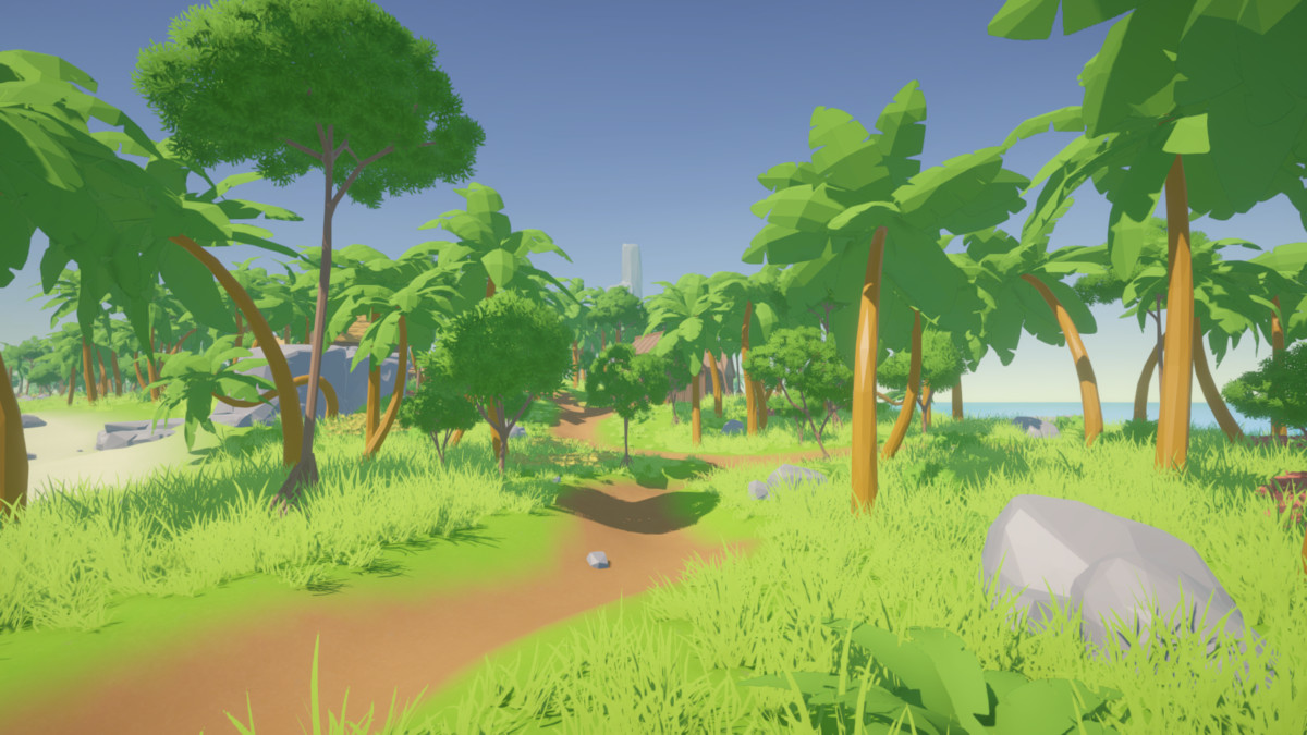 VERDANT Low Poly Tropical Island Modular Village