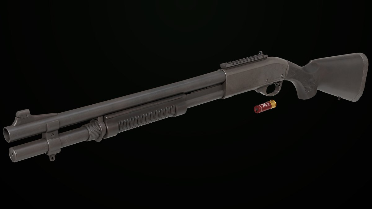 Shotgun Collection 01 URP HDRP Textures