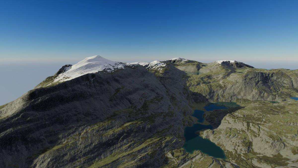 Norway Fjell Real-World Terrains 15 km