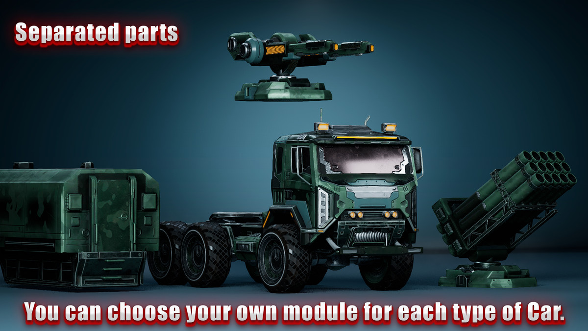 Sci-Fi Transport - Truck