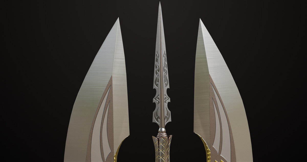 Battle Axe 10 URP HDRP Textures