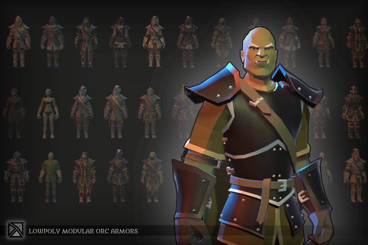 Low Poly Complete Bundle -LOWPOLY MEDIEVAL FANTASY SERIES