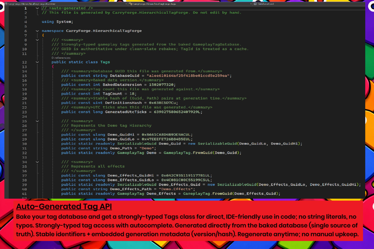 Hierarchical Tag Forge
