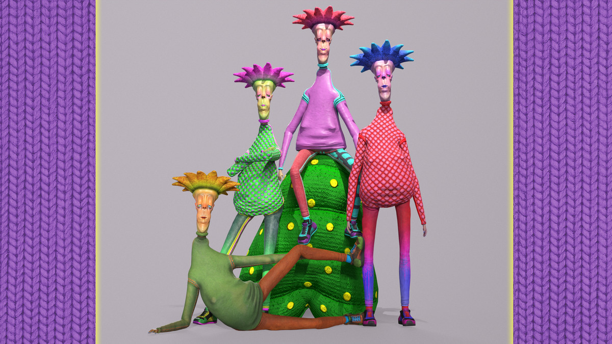 Funky Cartoon Man - Pete