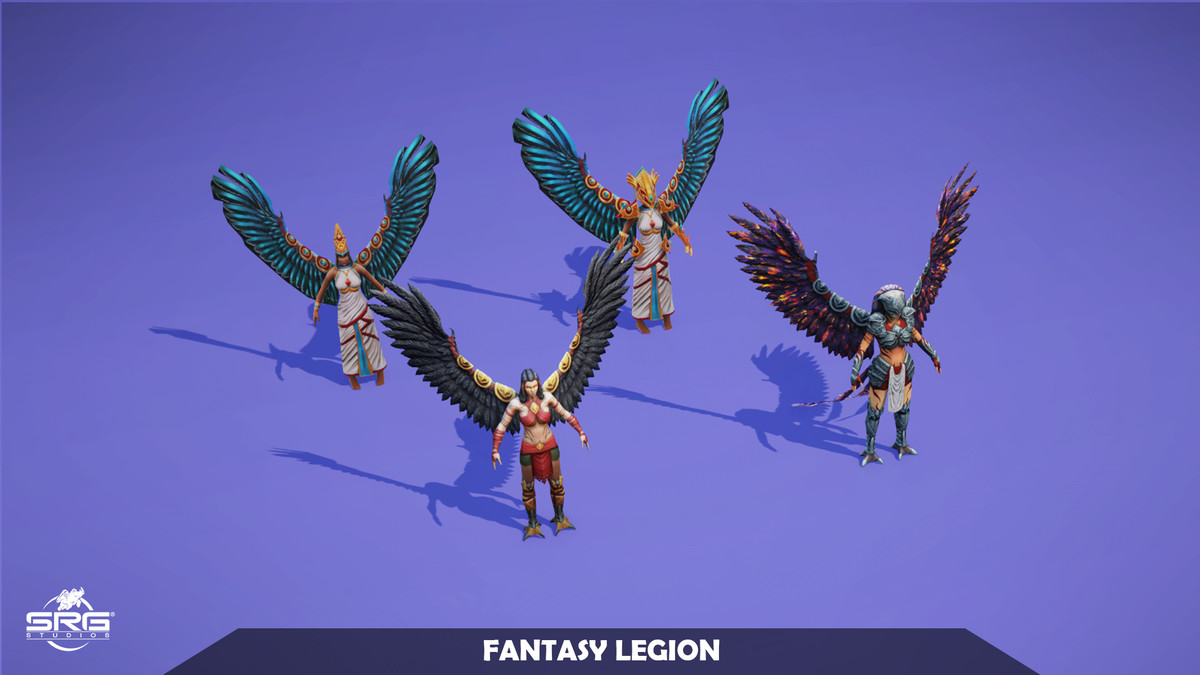 Ultra Legion - Sci Fi & Fantasy 3D Character Mega Pack