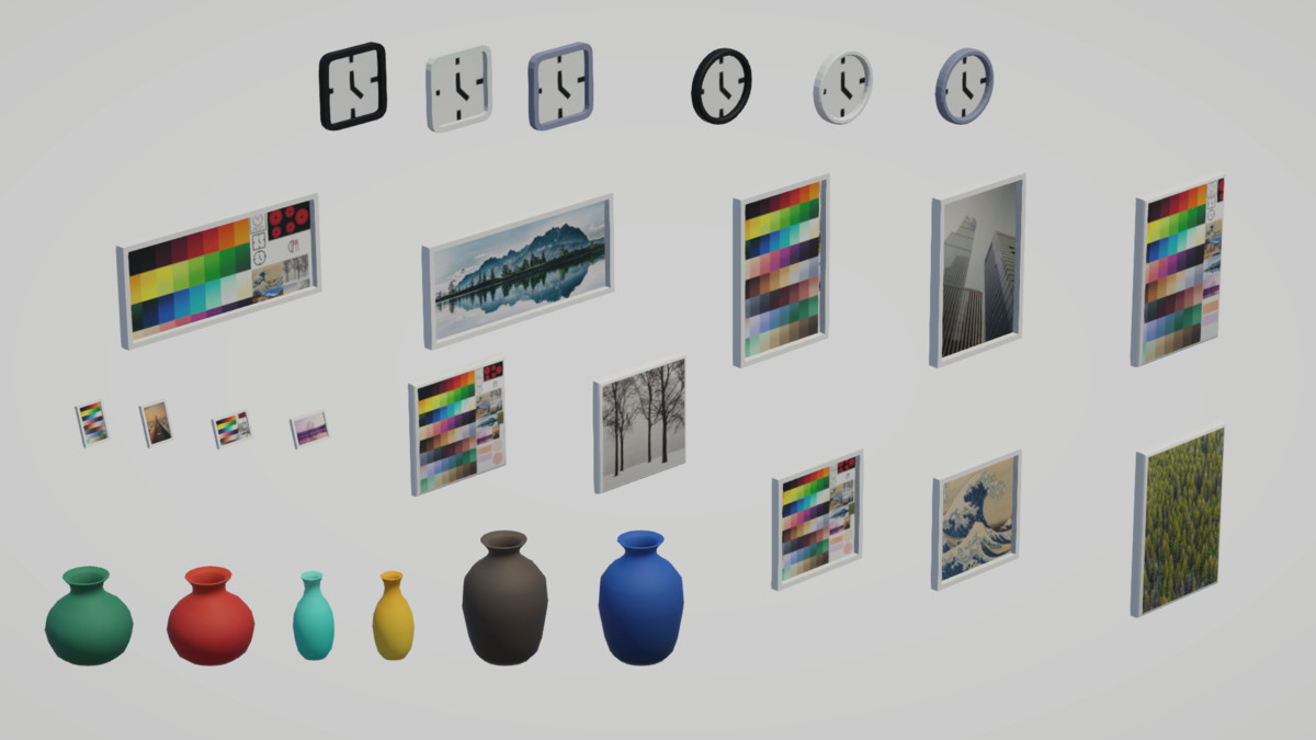 Low Poly Livingrooms - Modular Assets