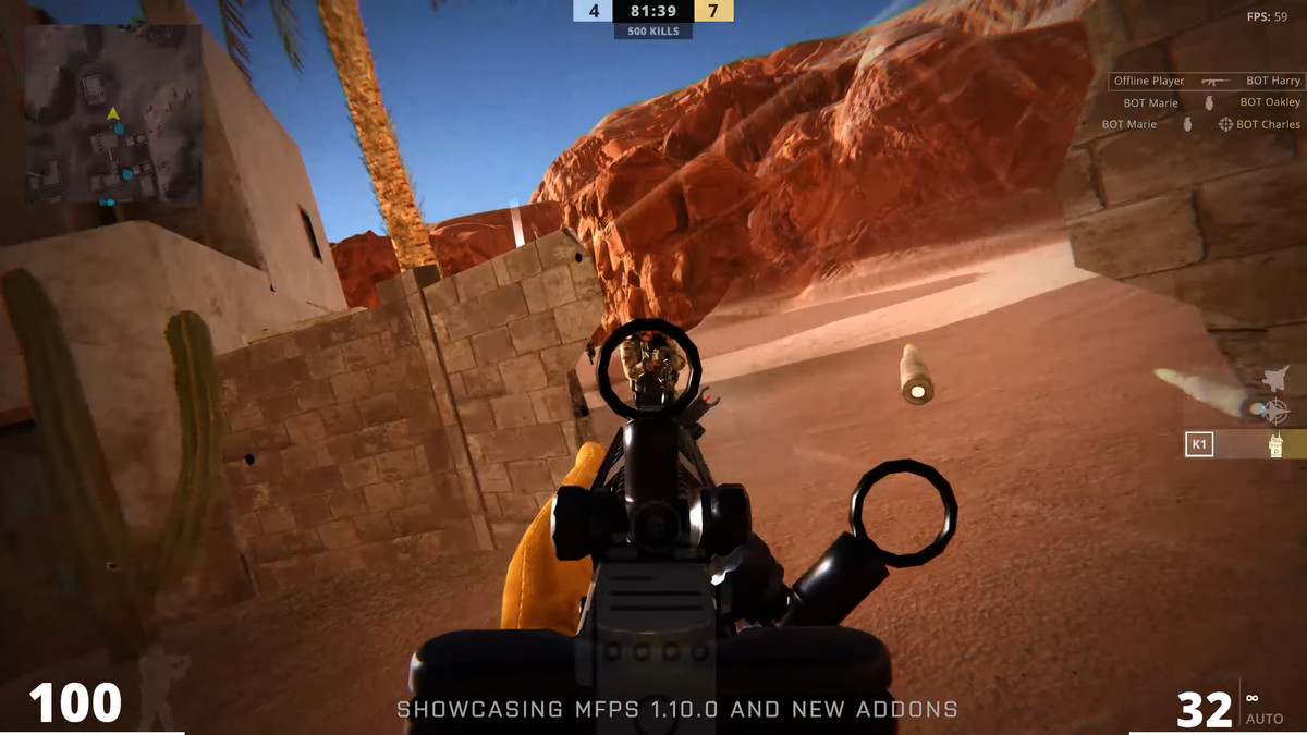 Minimap - MFPS Addon