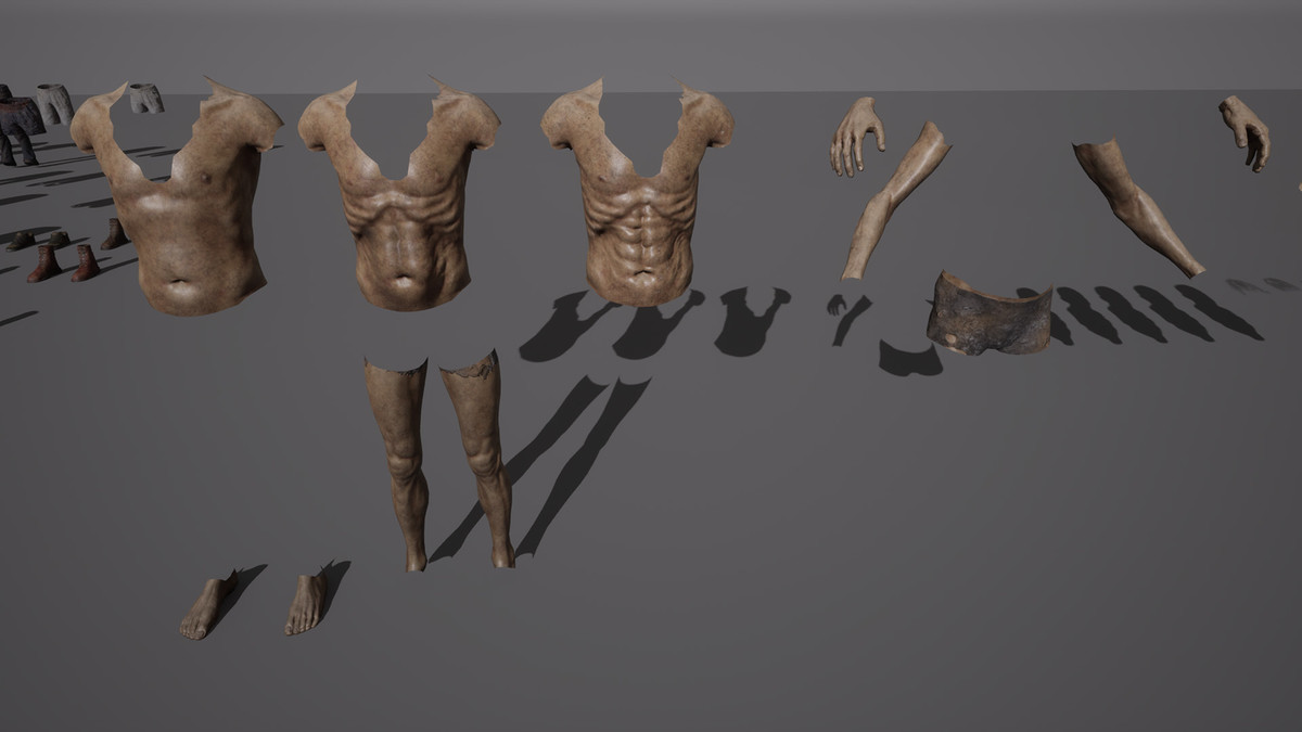 Modular Zombie Male