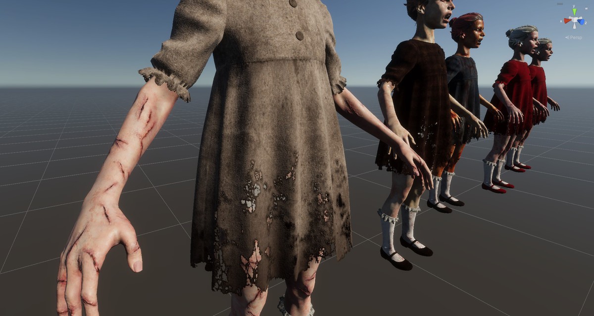 Horror School Girl