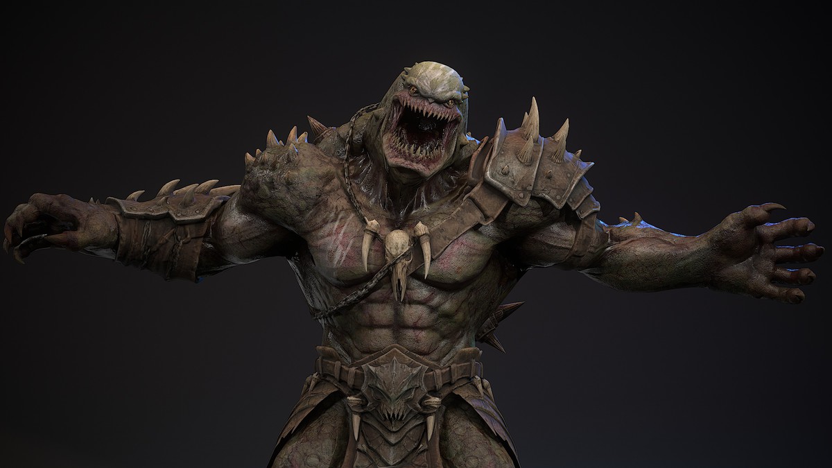 Brutal Warrior Monster