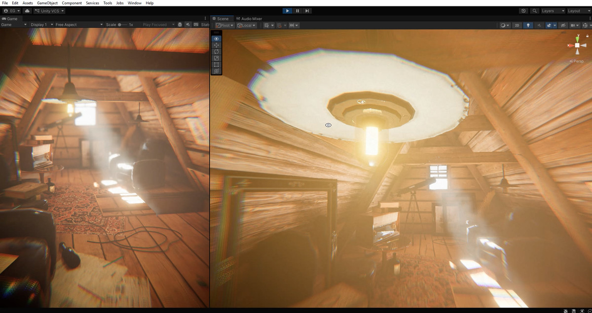 Attic (HDRP+URP)