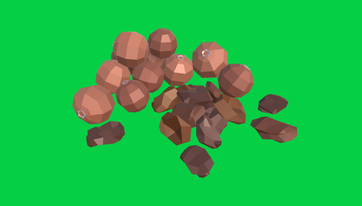 Low Poly Fruits | Model Pack