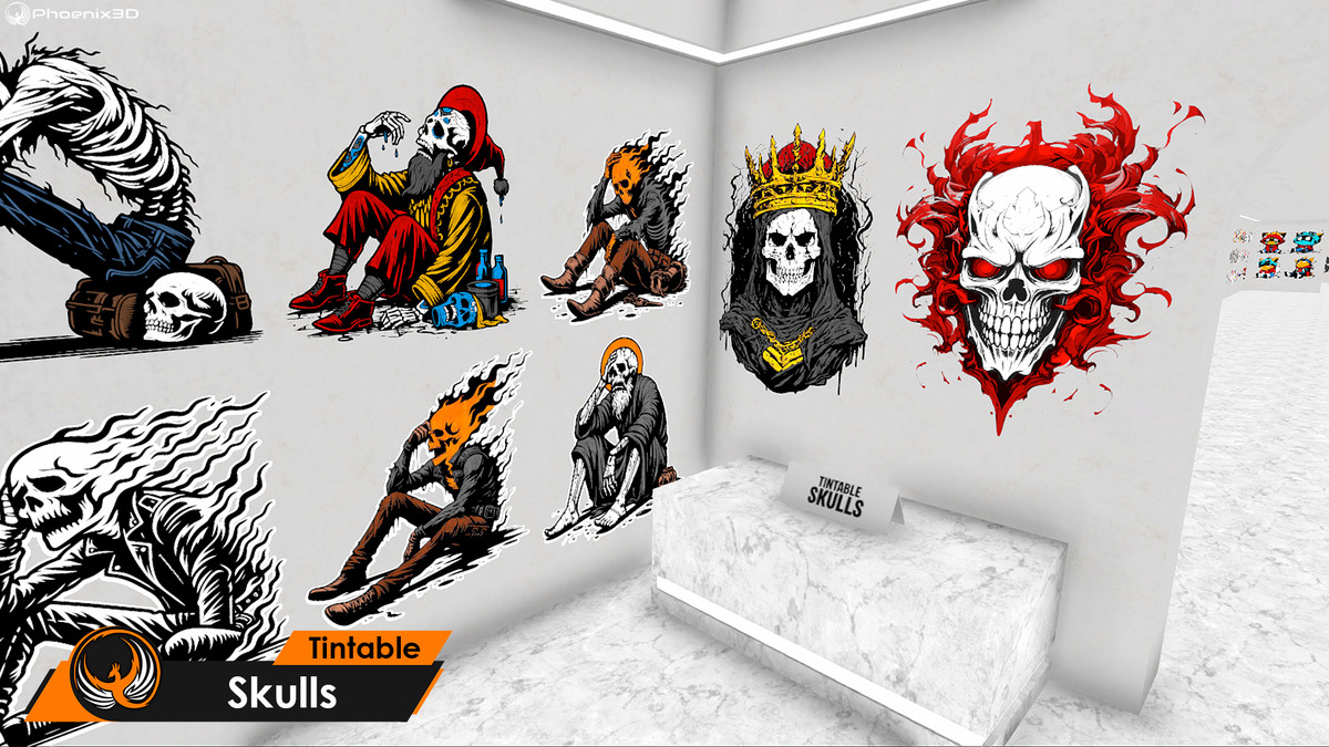 P3D: Mega Decal Textures (3500+ for Walls, Cars, and Level Design)