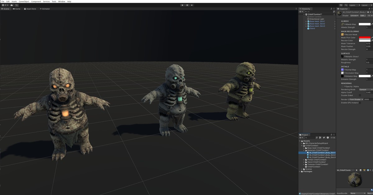 Chibi Necro Zombie