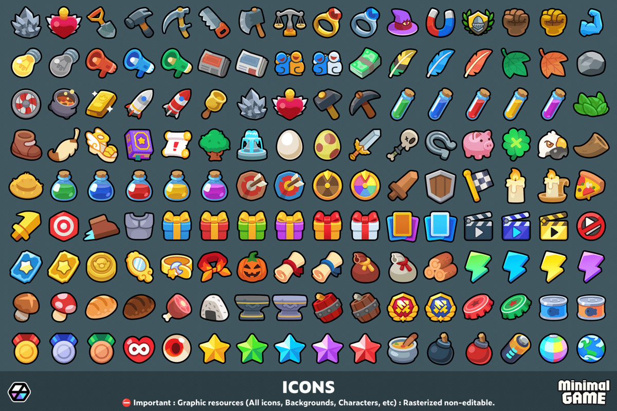 GUI Pro - Minimal Game Dark