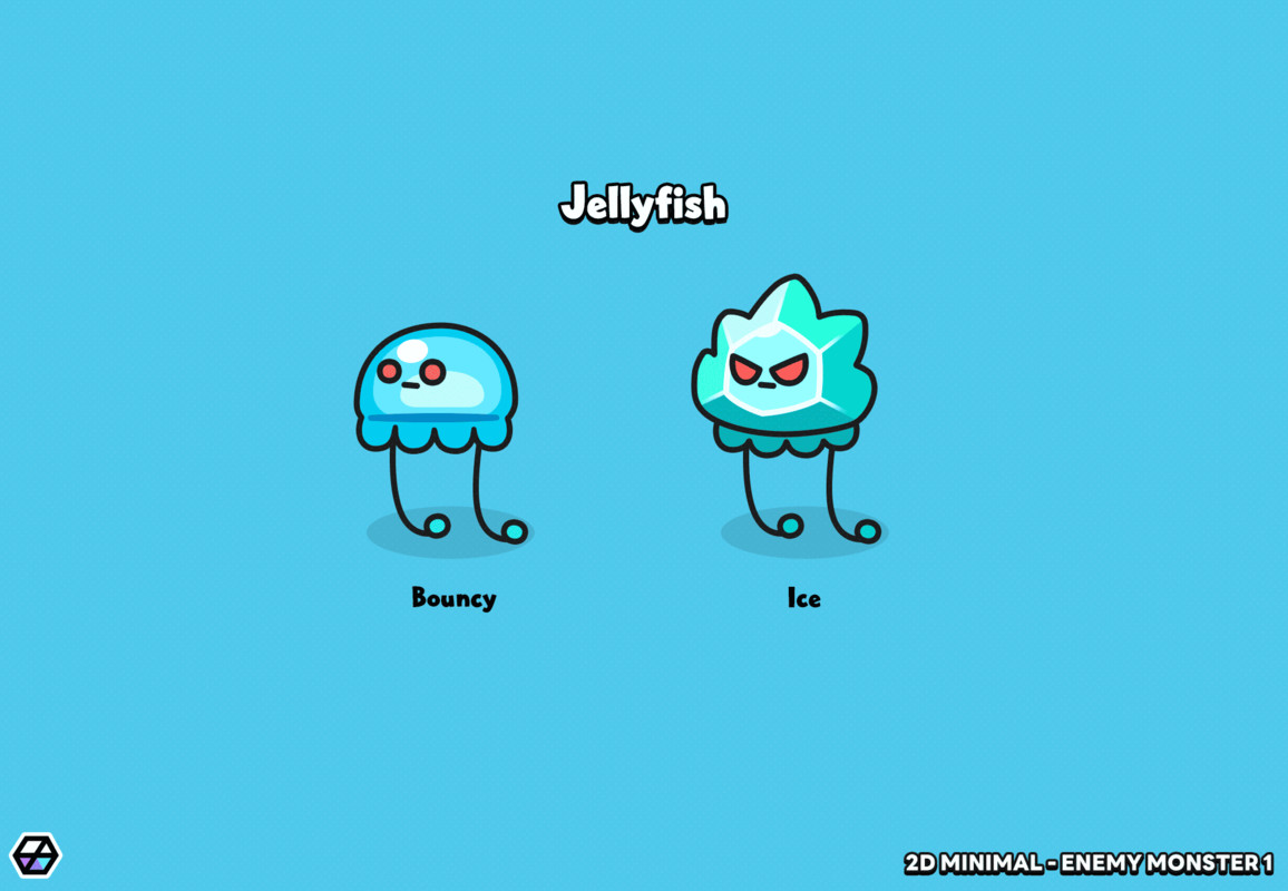 2D Minimal - Enemy Monster1