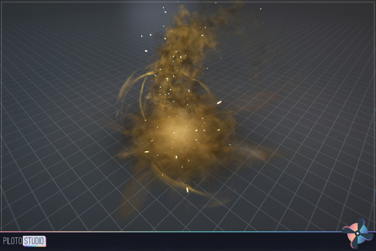 Realistic ARPG Sand VFX