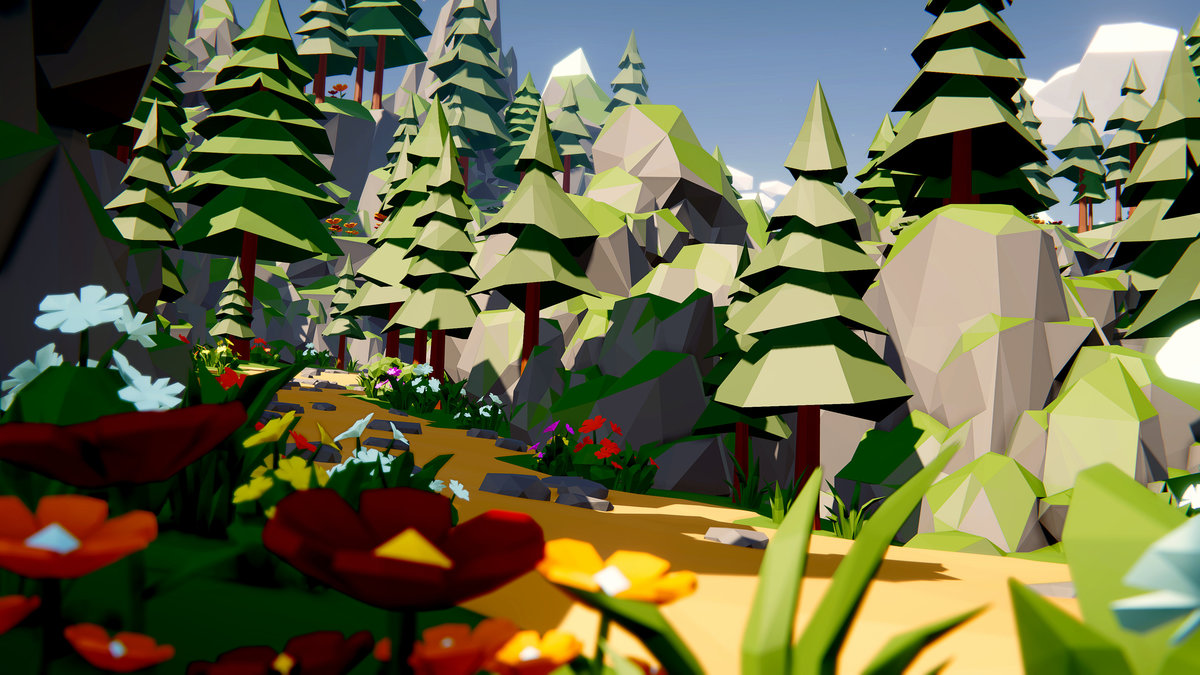 Rocky Valley - Polyart Environment