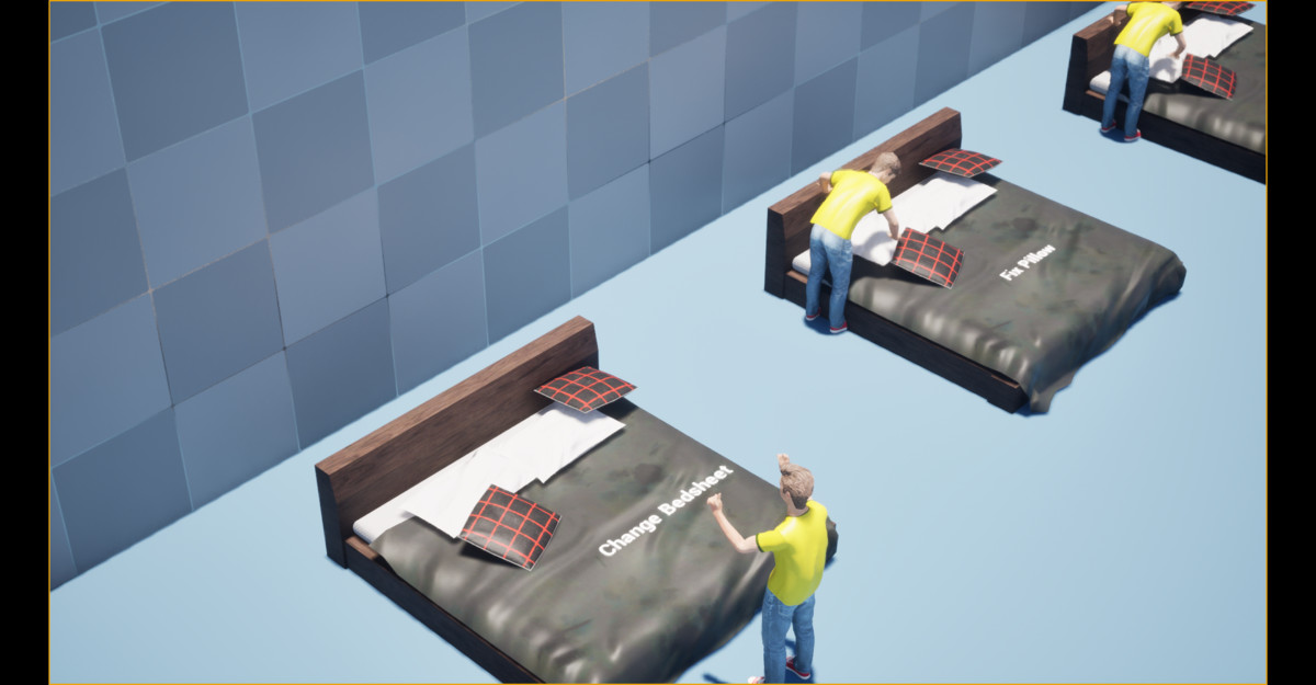 Hotel Staff Animation