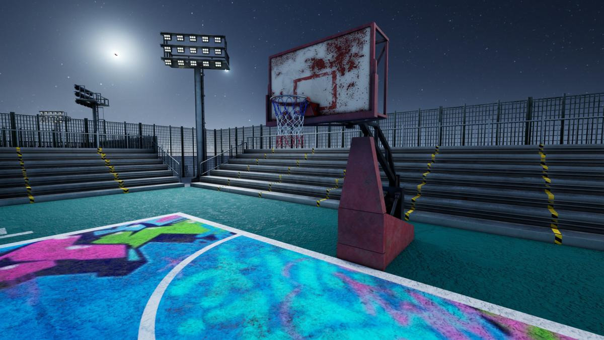 Modular Tennis Soccer Basketball Sport Court