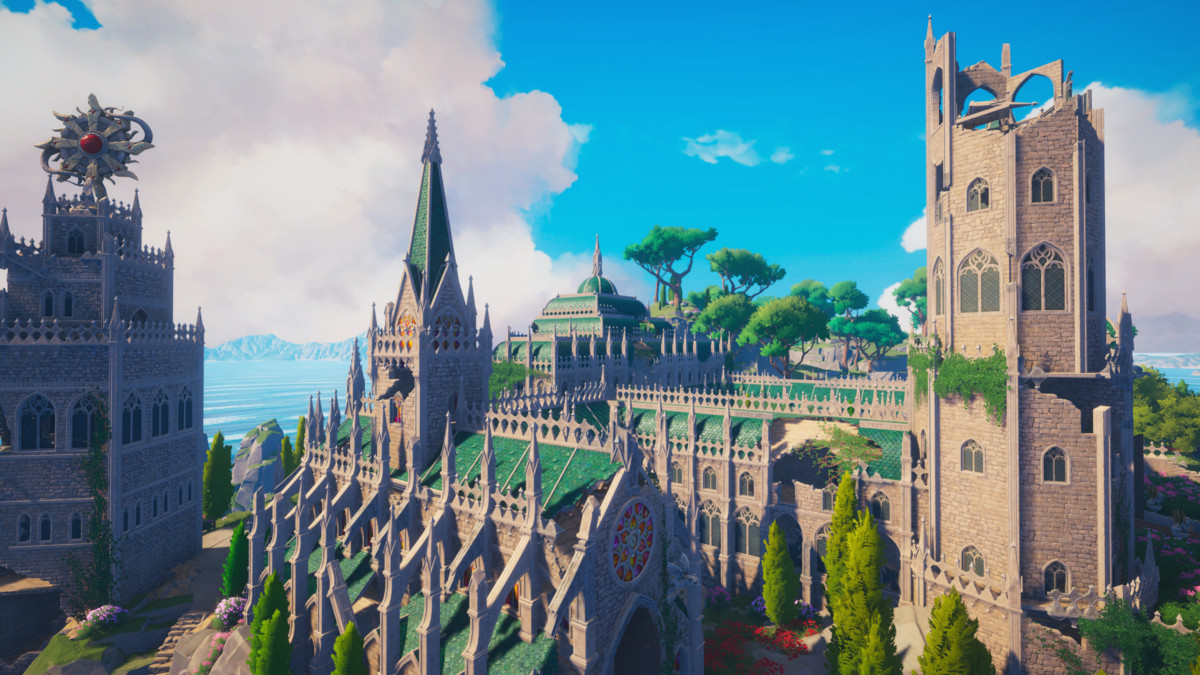 SUN TEMPLE - Stylized Ruins Open World Environment