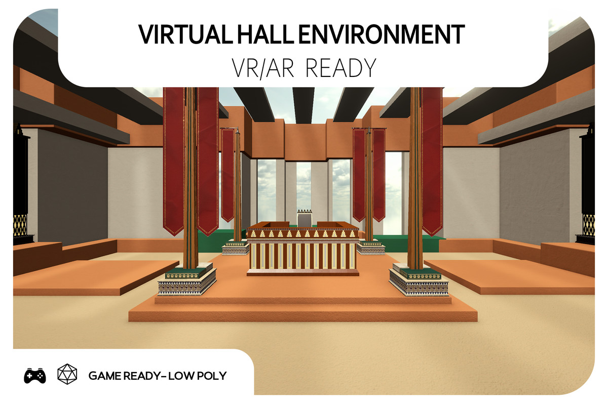 Classic Environment (Darius Palace) – VR/AR Ready