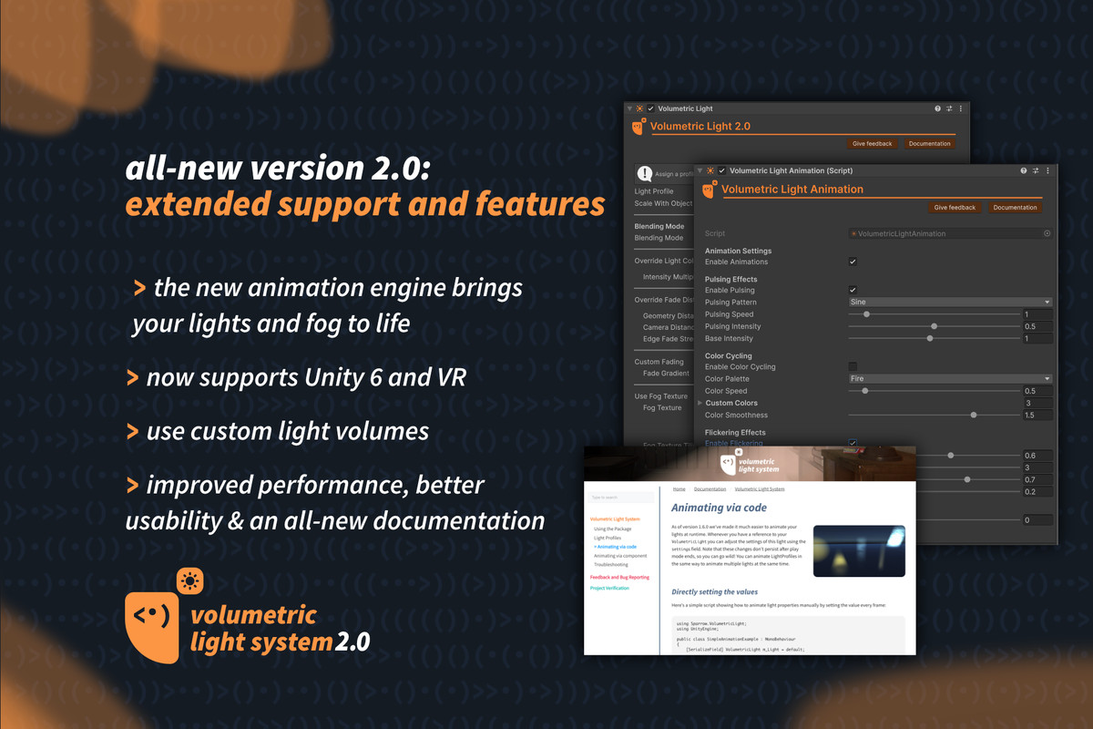 Volumetric Light System 2.0: high-performance lights and fog