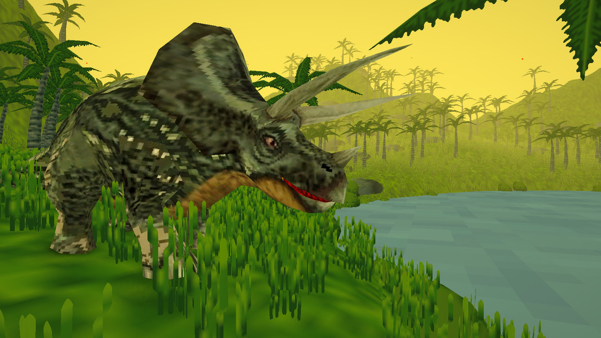 Low-Poly Prehistoric Pack Dinosaurs, Environment & Wind Shaders