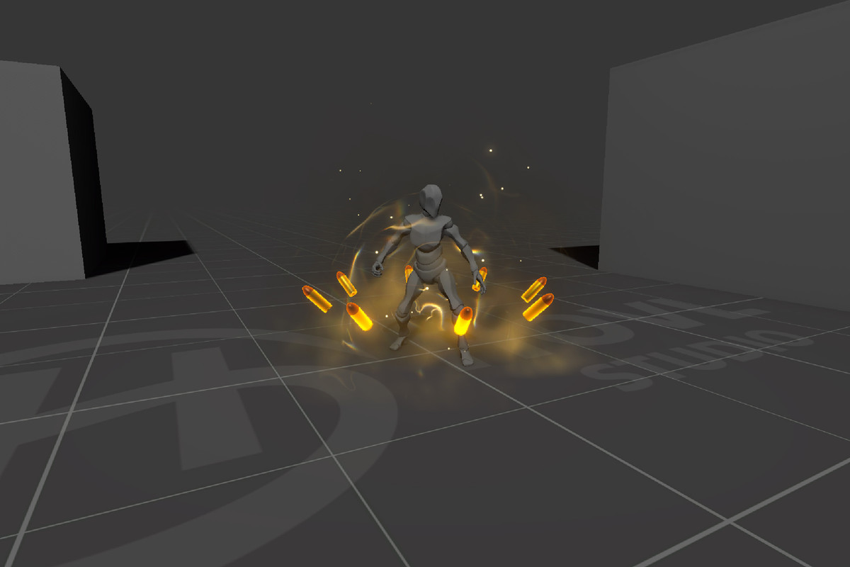 Realistic gunslinger effects