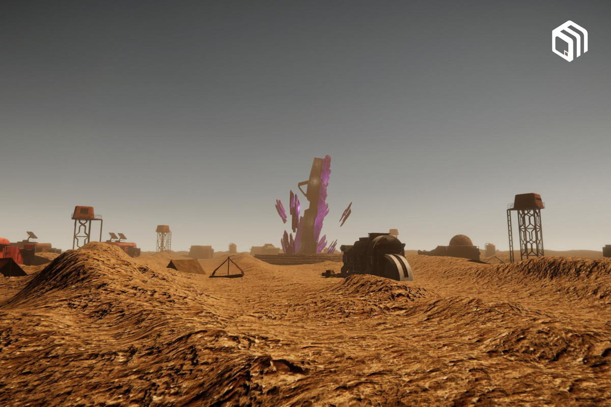 URP Desert Environment: Modular Outpost, Shelters, Props & VFX
