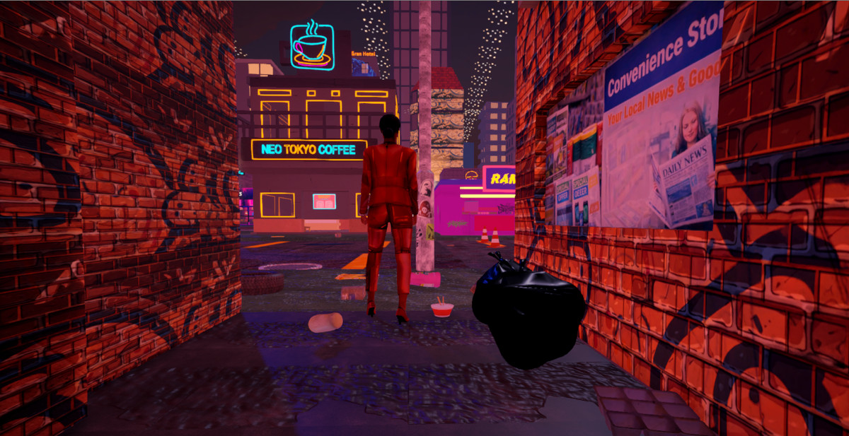 WebGL Multiplayer – Cyberpunk City