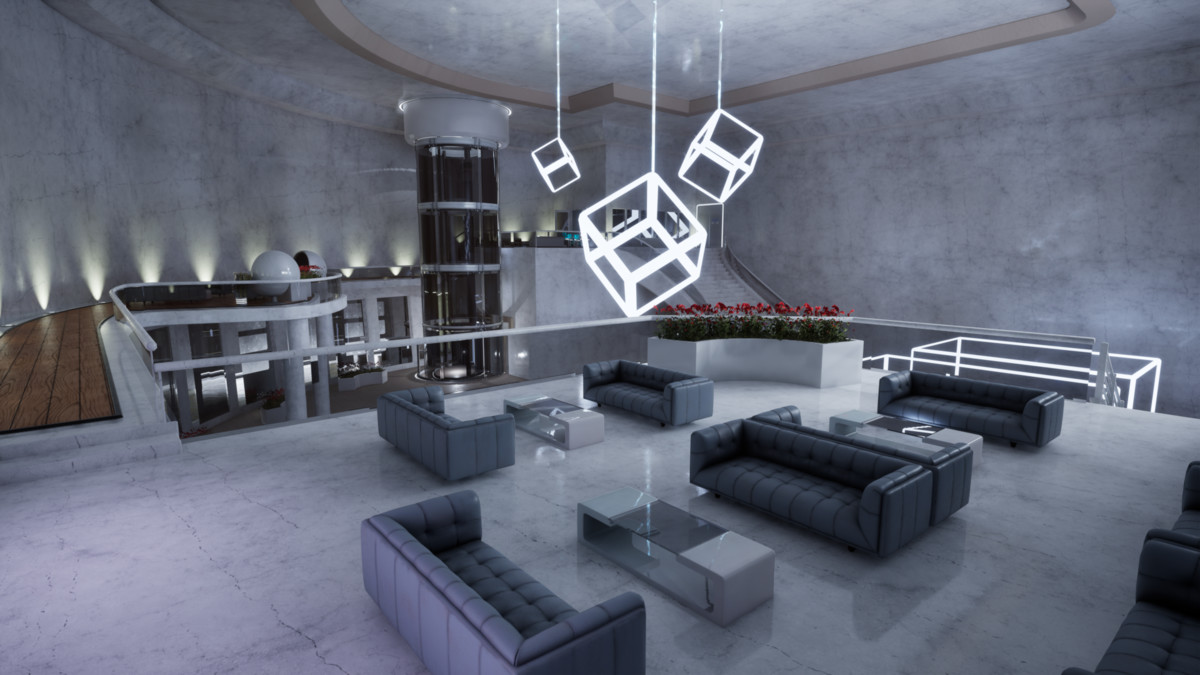 Futuristic Environment Kit Vol.2 – Sci-Fi Living Facility