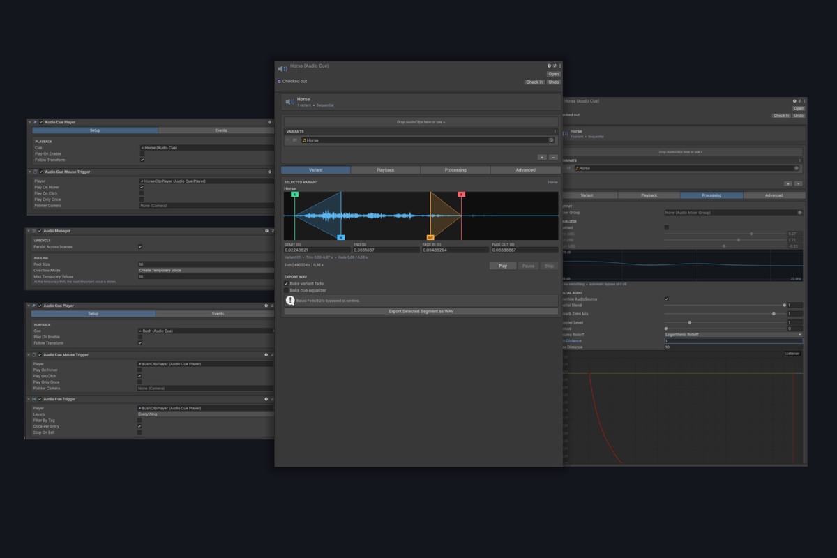 AudioCue - AudioClip Editor & Player