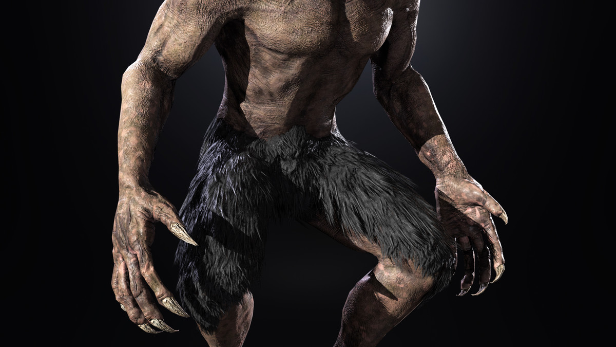 Chort, Goatman, Baphomet, Demon - Mythical Creatures (Bonus: Zombie Skin)