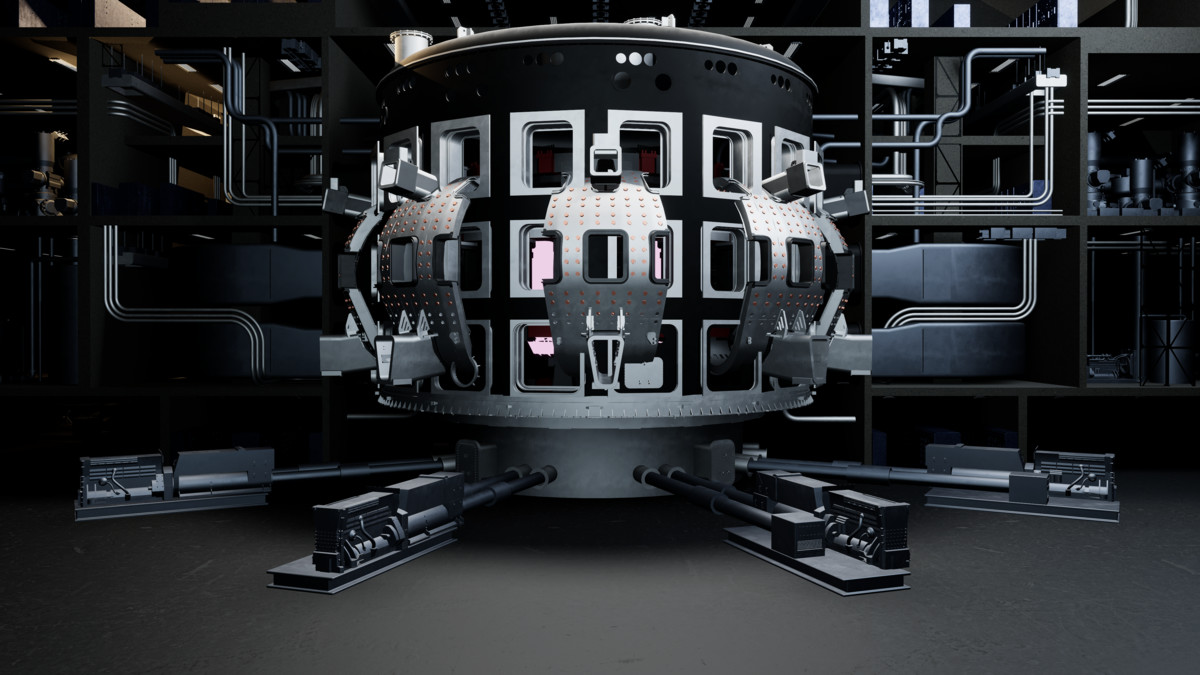 Fusion Reactor Facility - Detailed HDRP