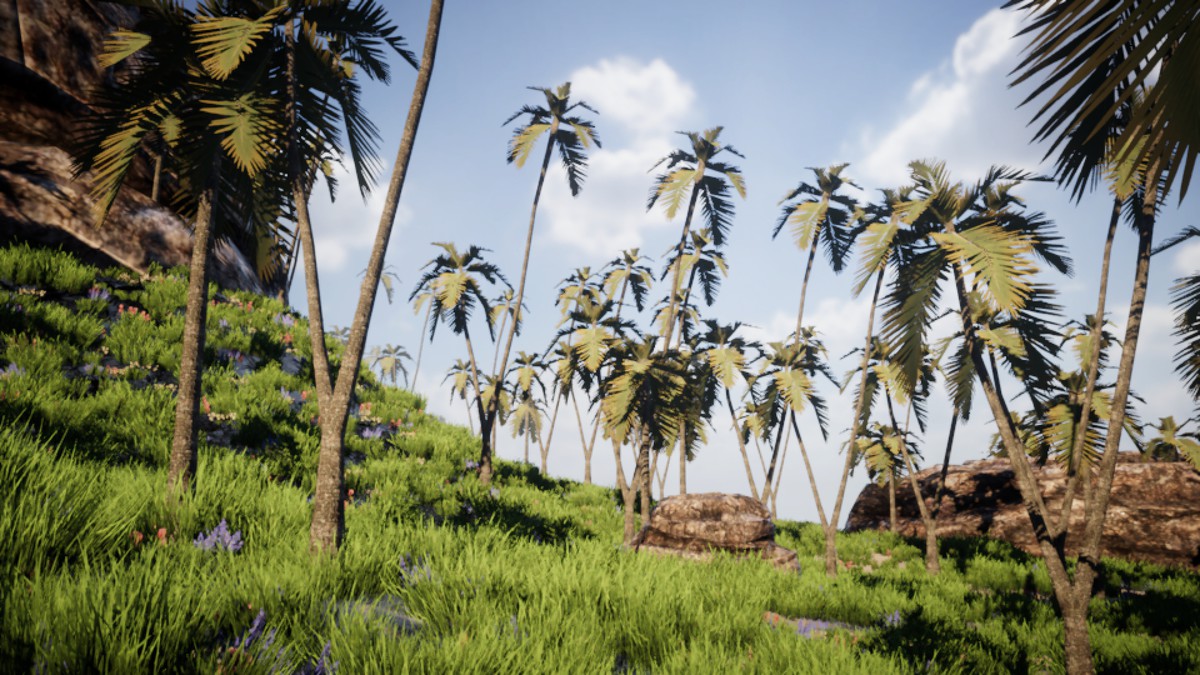 Mobile Palm Tree Bundle (for URP)