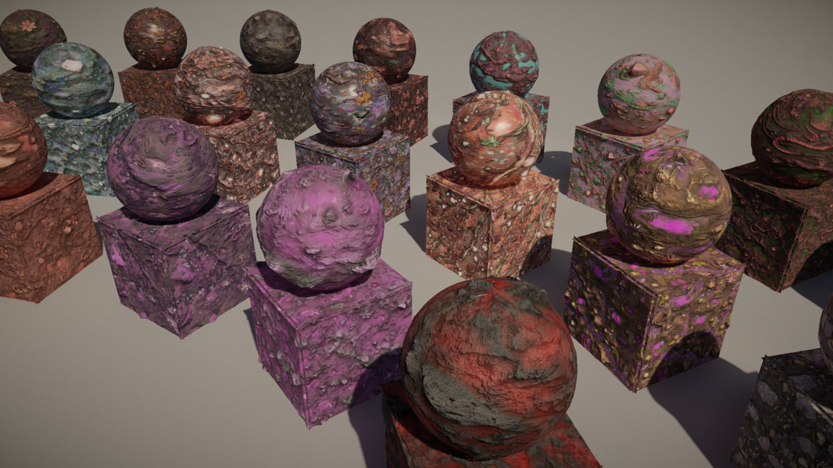 Alien Ground Materials - Mud