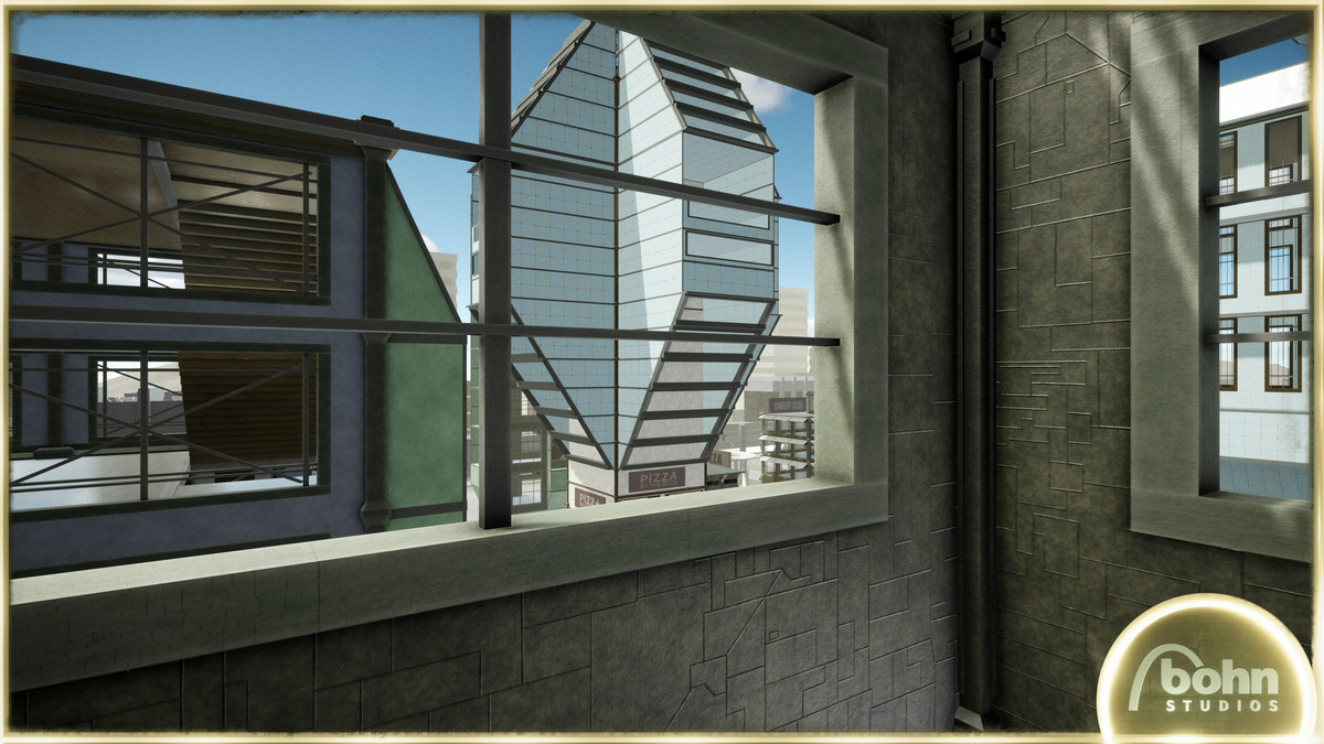 OWA Tech District 02 - City Building Kit: Sci-Fi, Cyberpunk, Modern, Futuristic