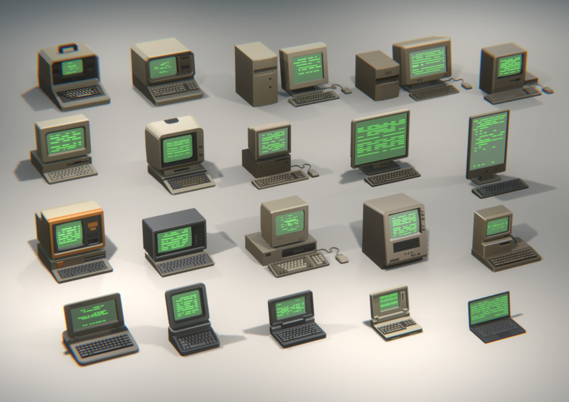 Cosmic Retro Computer 2 pack