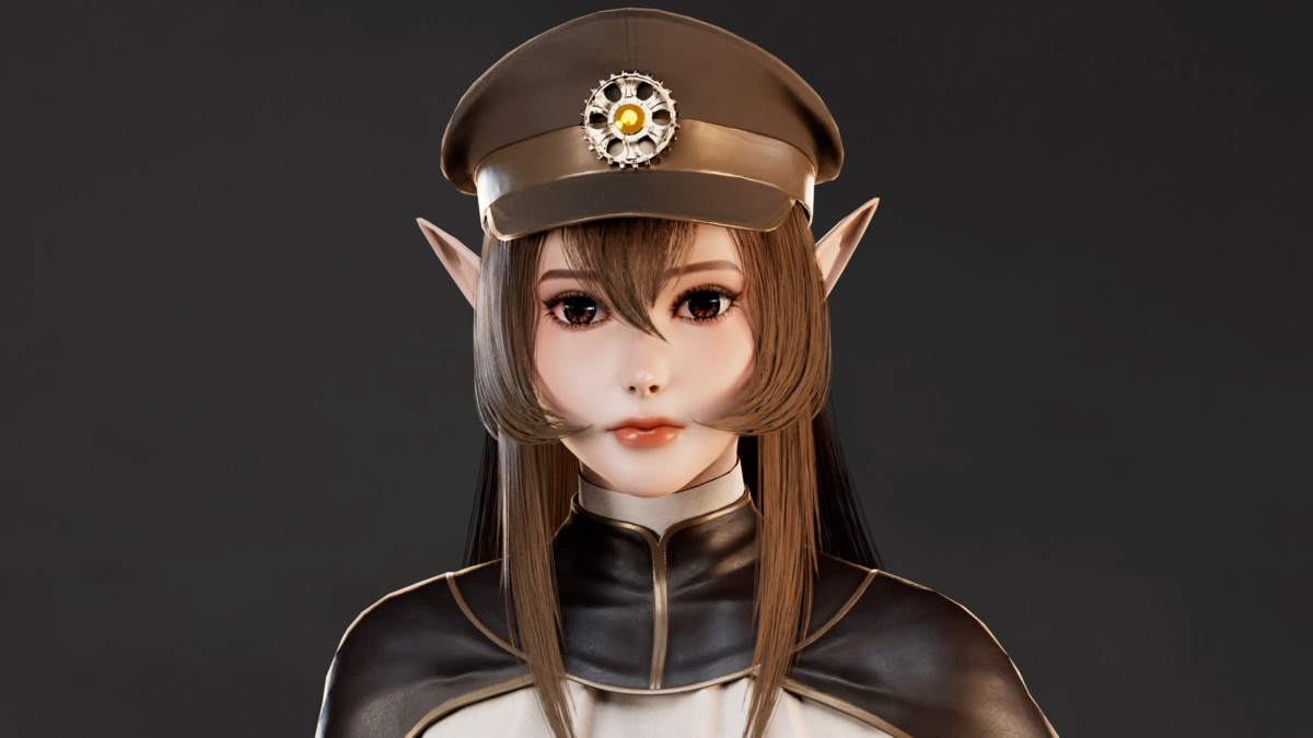 Lyanna - Steampunk Commander Elf Girl
